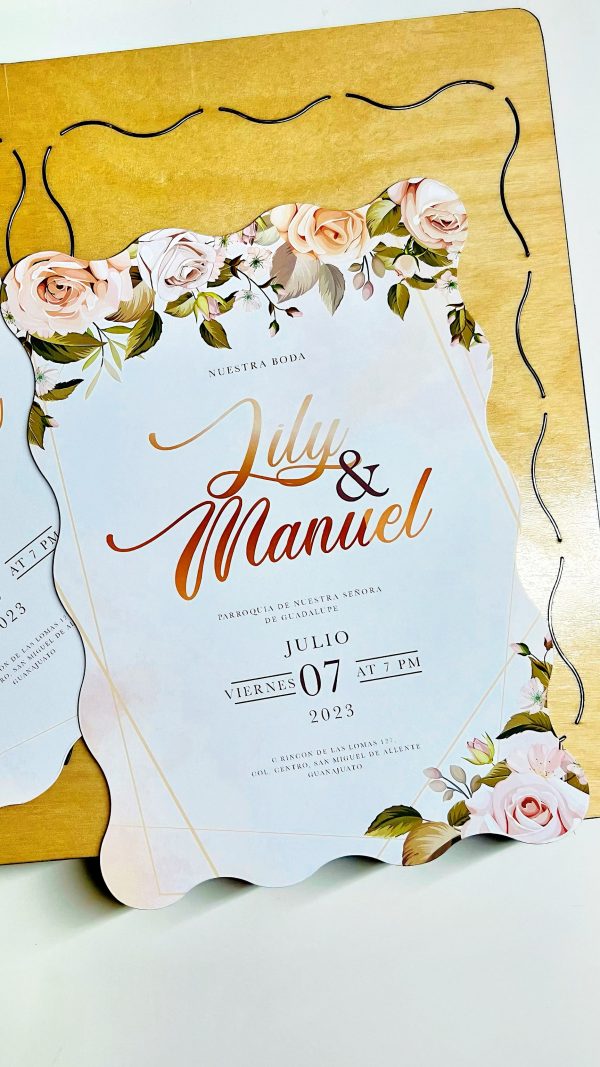 Invitación Wavy