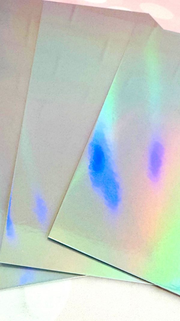 Cartulina Metalica Holográfica de 230 gr. Tamaño Carta - Image 3