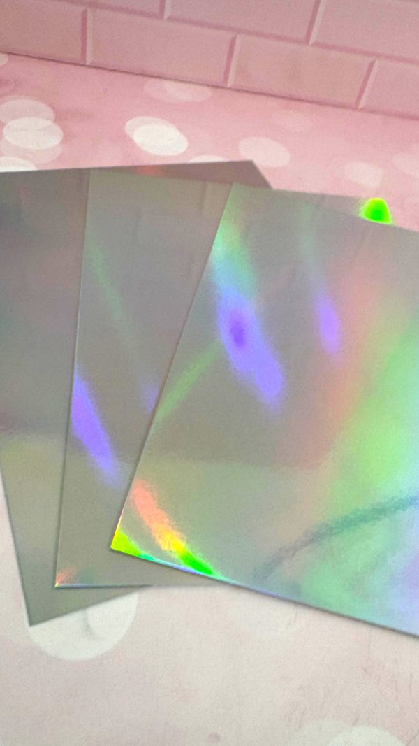 Cartulina Metalica Holográfica de 230 gr. Tamaño Carta