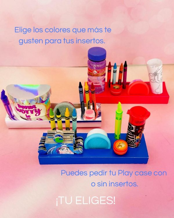 Empaque Play Case - Insertos Cartulina Sulfatada Precio Individual $2 Compra minima 10 piezas