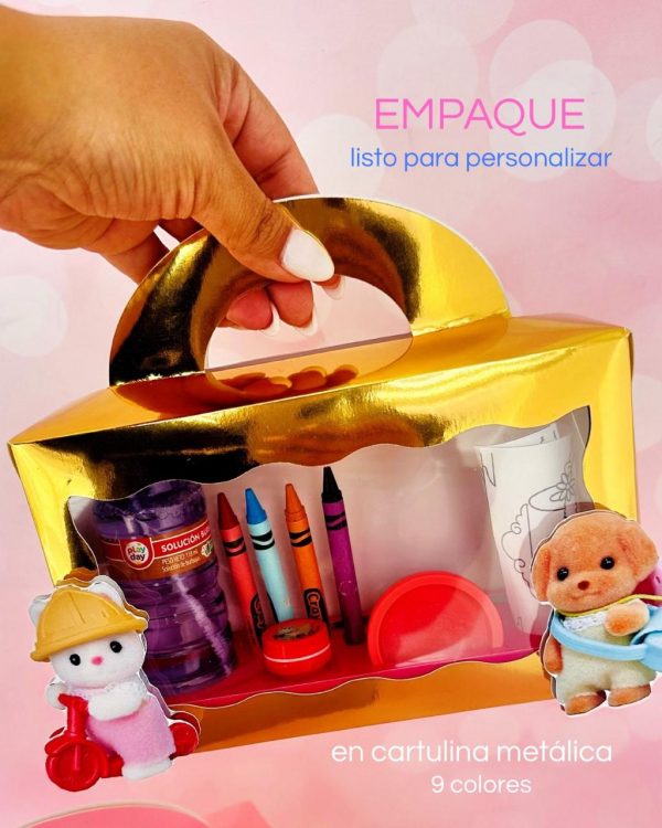 Empaque Play Case - Insertos Cartulina Metalica Precio Individual $4 Compra minima 10 piezas (copia) - Image 6