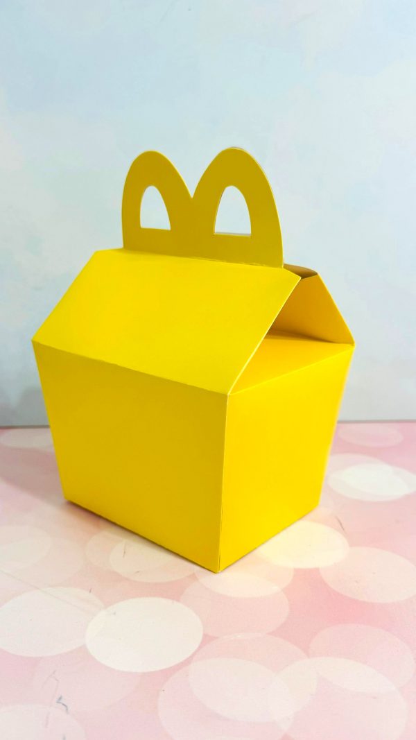 Empaque Mc Box Cartulina Precio Individual $14 Compra minima 10 piezas
